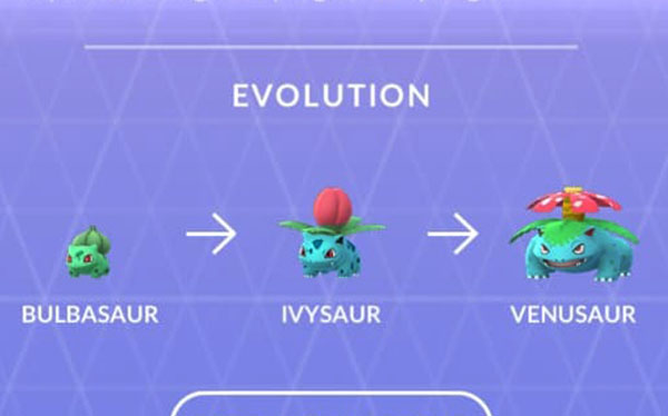 Bulbasaur-evolutions